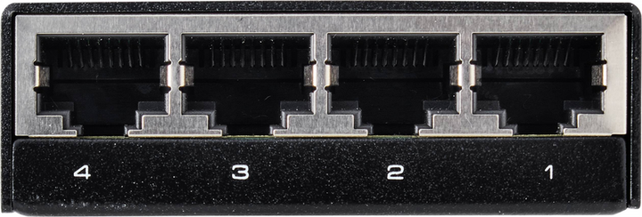 Renkforce Netzwerk Switch 8 Port Gigabit Ethernet Schwarz Kompakt Router B-Ware - 4064161074009