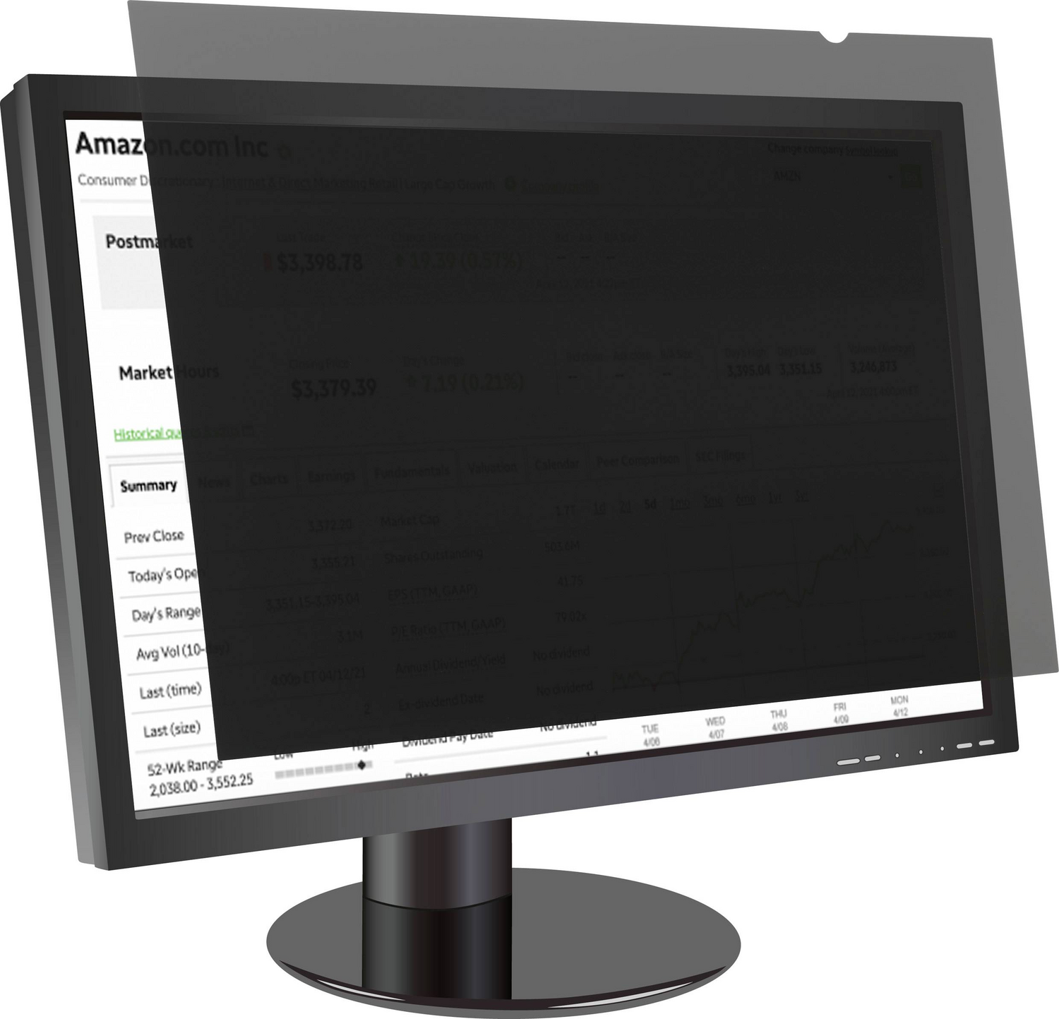 B-Ware Renkforce Rf Mps 032 Blickschutzfolie Display Blickschutzfolie 81,3 2cm Stück - 4064161293301