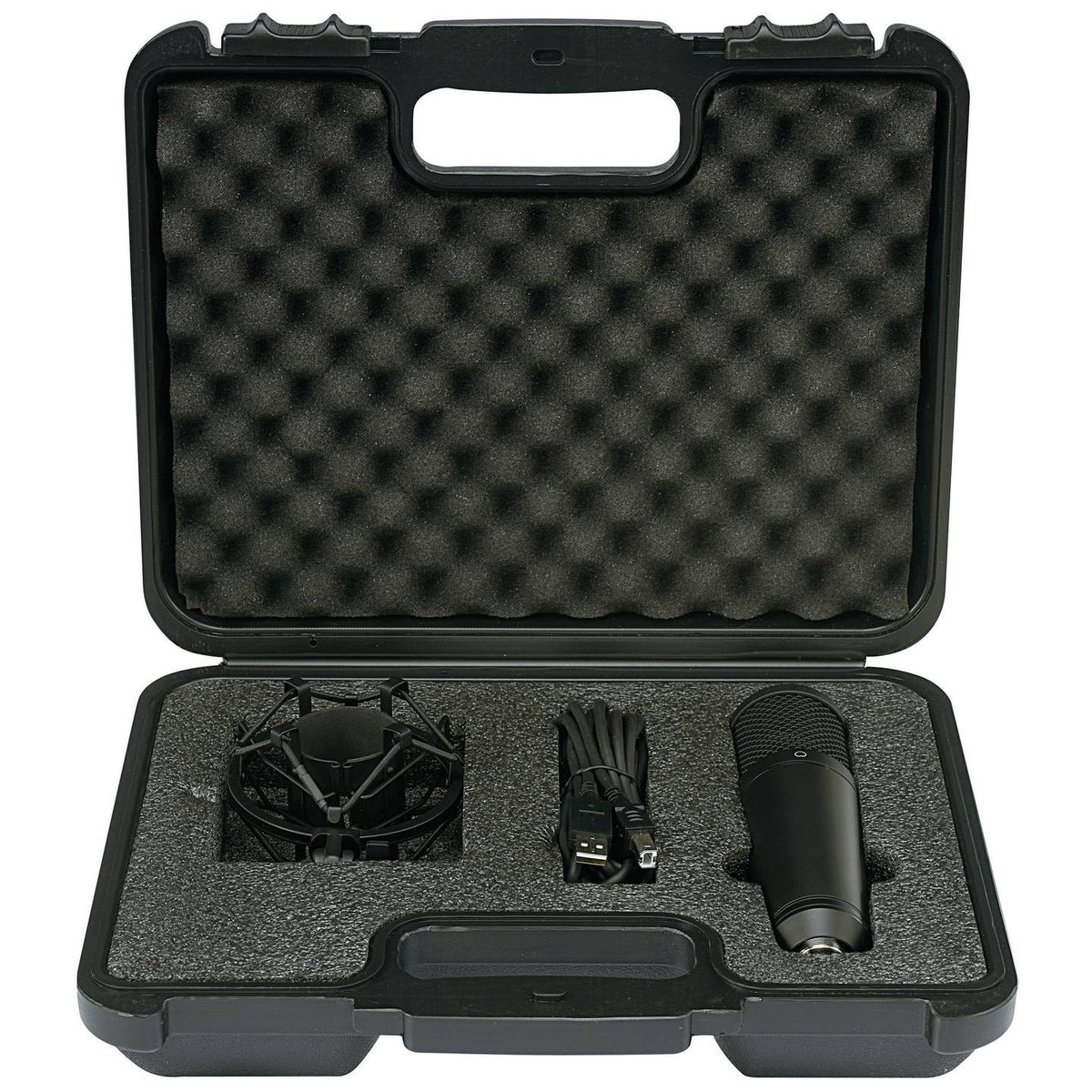 Renkforce CU-4 USB Studio-Mikrofon Kabel Spinne Gesangsmikrofon Sprachmikro936 - 4016138933277