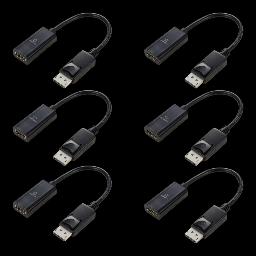 Renkforce Adapter Verbindungskabel Display Port Hdmi Rf 5596324 4 K Uhd 6 Stück B-Ware - 4064161246987