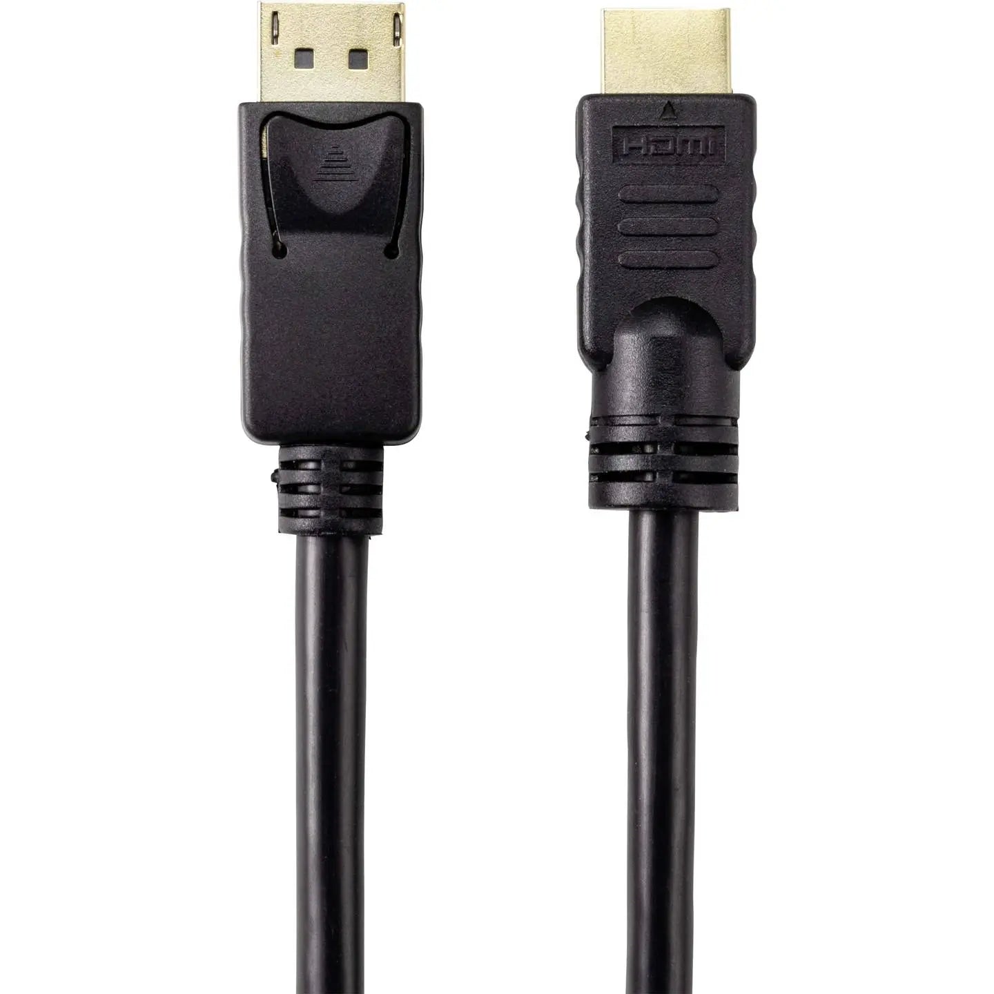 B-Ware Renkforce Adapterkabel Display Port Zu Hdmi Verbindungskabel Schwarz 10 M 3 Stück - 4064161147451