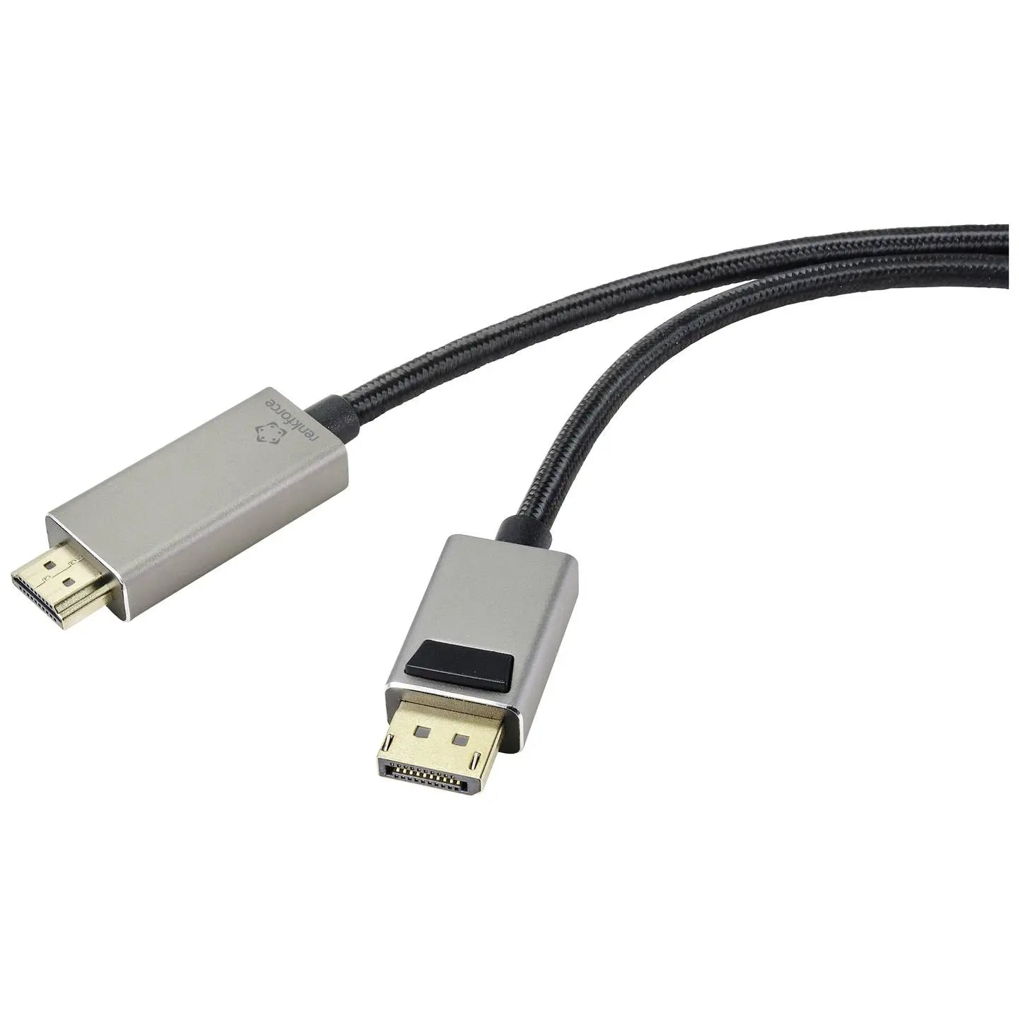 B-Ware Renkforce Verbindungskabel Kabel Display Port Hdmi Stecker Monitor Tv Schwarz 2m - 4064161200422