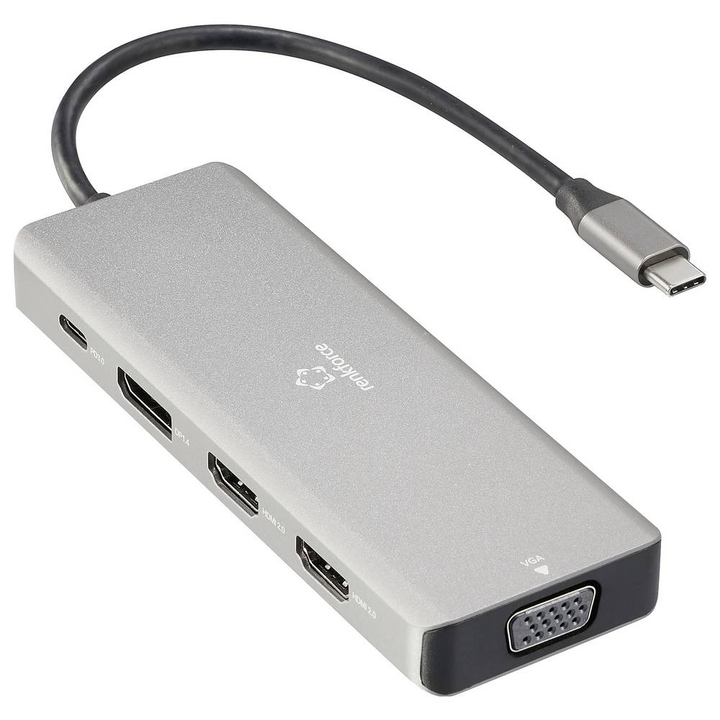 Renkforce Dockingstation Usb C Rf Dks 906 Universal 8 K Pc Zubehör Laptop Zubehör B-Ware - 4064161333649