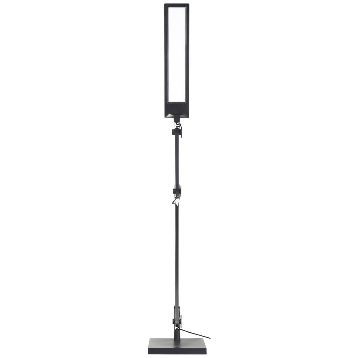 RENKFORCE LED Tischleuchte Schreibtischlampe Flexarm Dimmbar Schwarz Kunststoff - 4064161335605