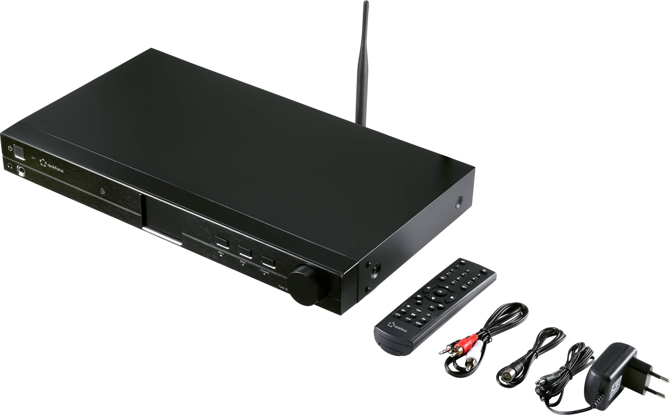 Renkforce RF-DAB-IR1700 Radio-Adapter DAB+ UKW Internetradio Radio WLAN Wecker - 4053199973484