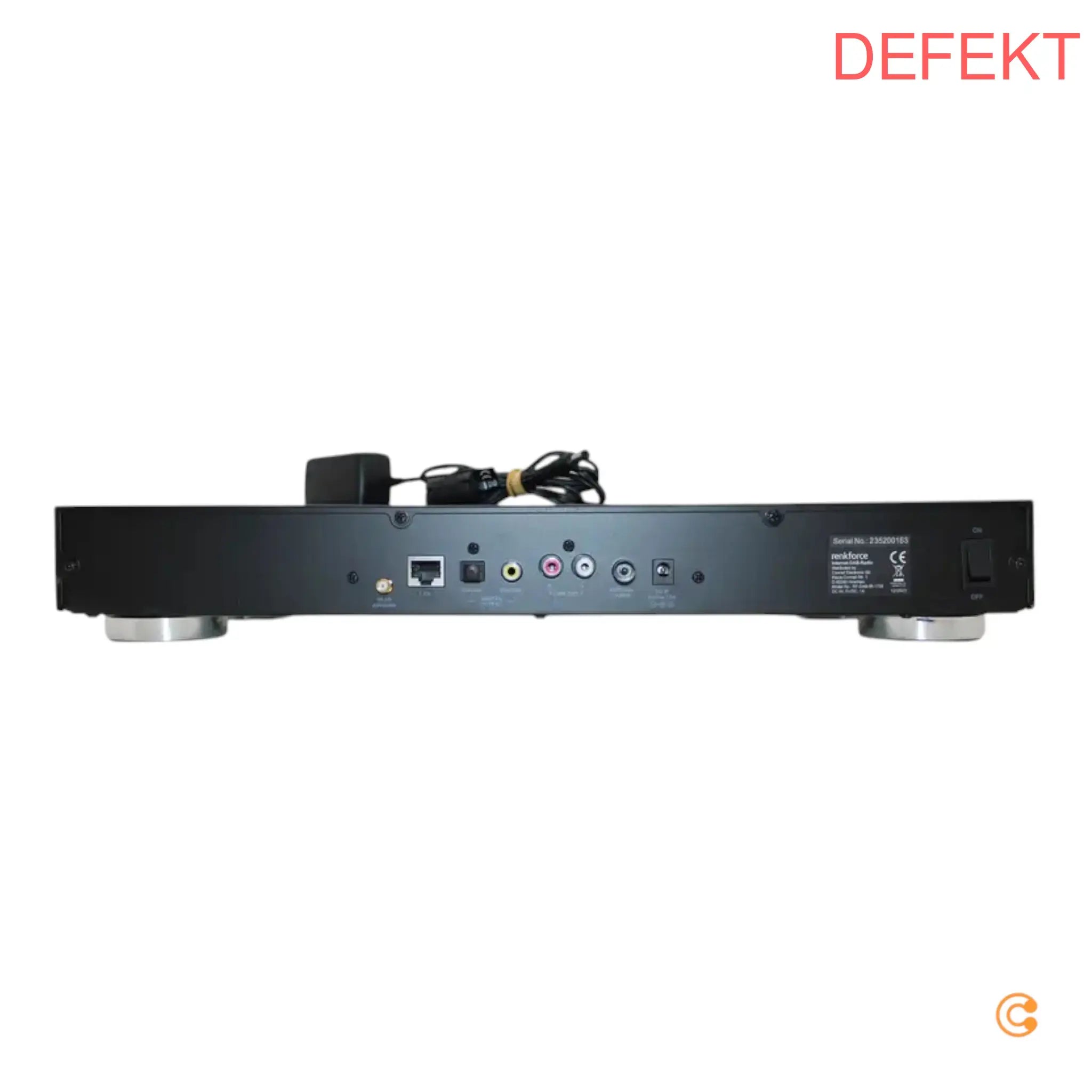 D-Ware Renkforce Rf Dab Ir1700 Radio Adapter Dab+ Ukw Internetradio Radio Defektware - 4053199973484