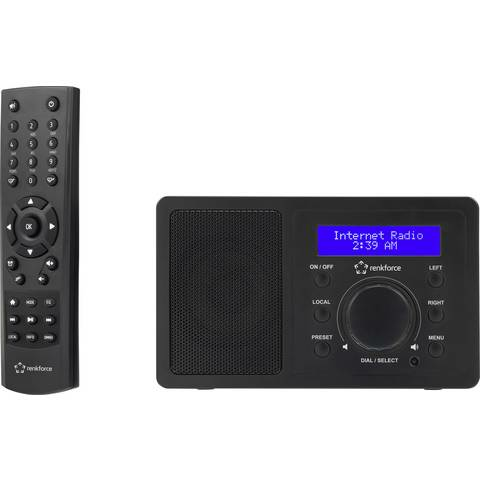 Renkforce Rf Ir Mono1 Internet Tischradio Radio Radiogerät Bluetooth Aux  Wlan  B-Ware - 4016139334660