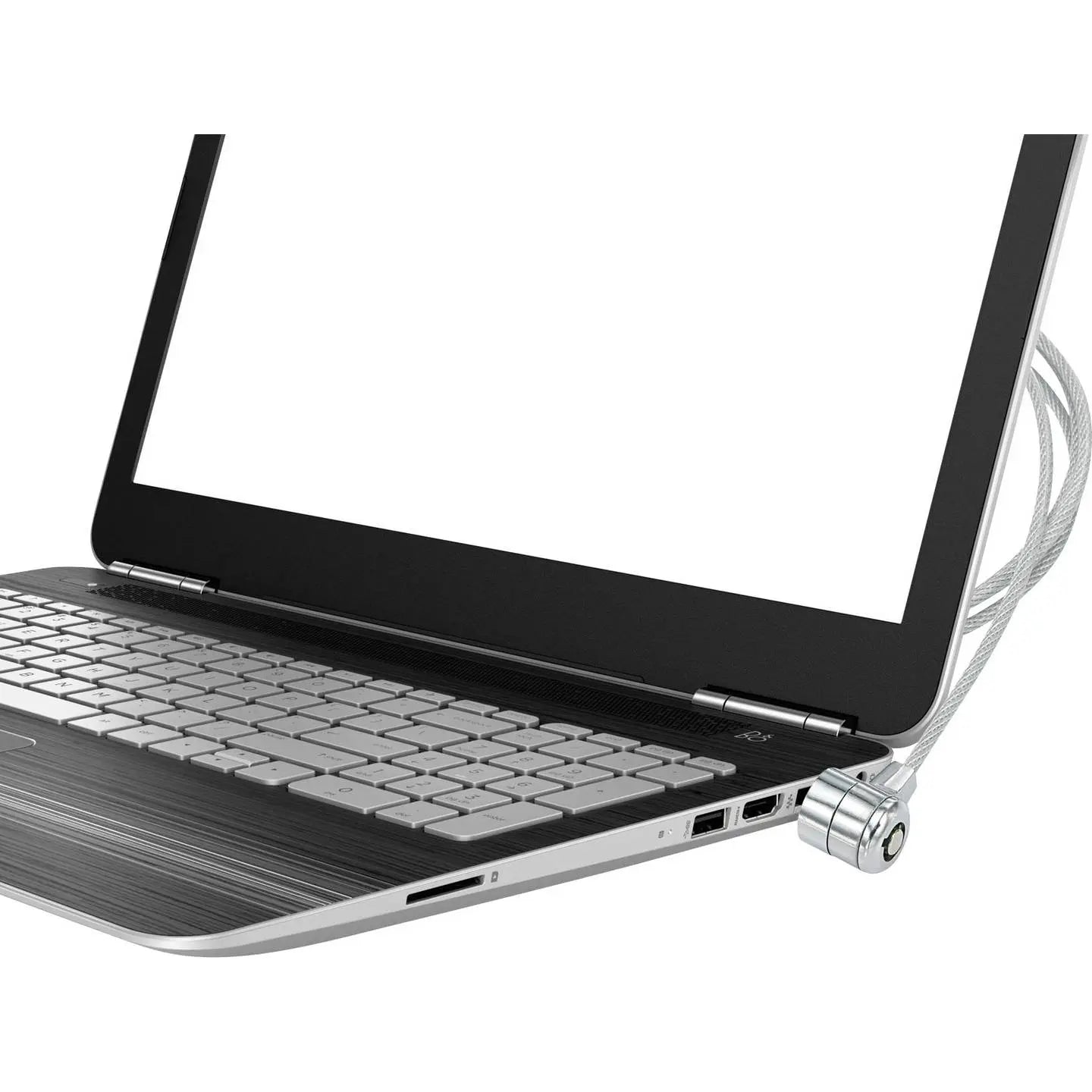 B-Ware Renkforce Laptopschloss Schlüsselschloss 2 Schlüssel Kabelschloss 1500mm 5 Stück - 4064161189253