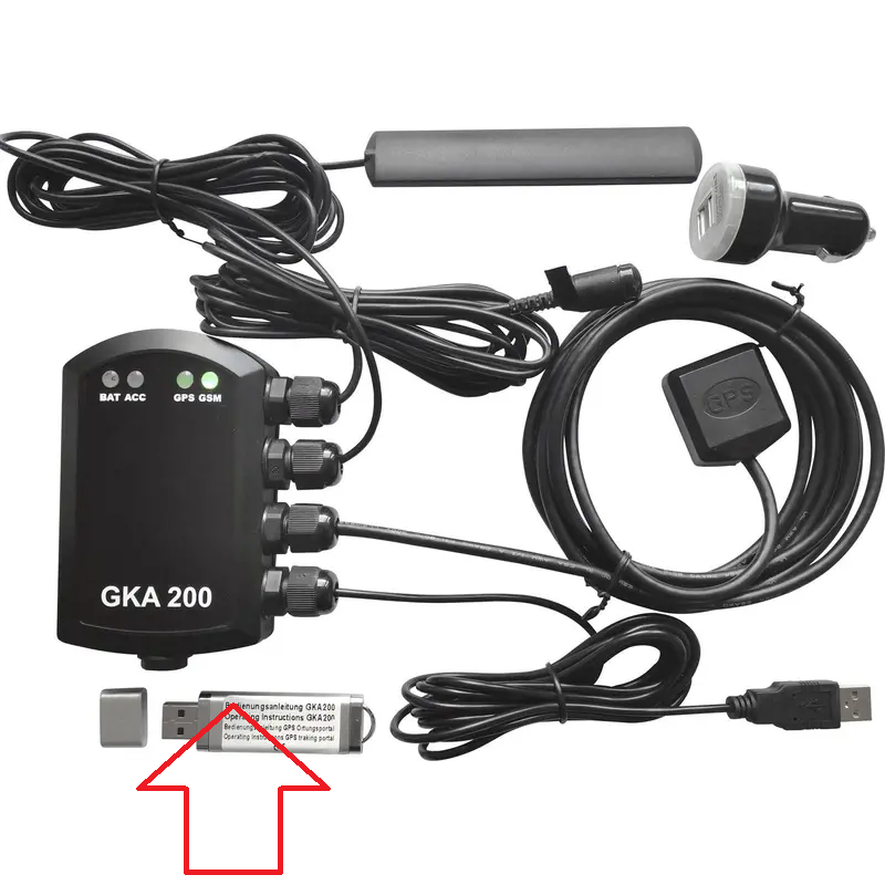Renkforce GKA200 Auto Alarmanlage Fahrzeugortung Diebstahl SIEHE TEXT/FOTO - 4053199583478