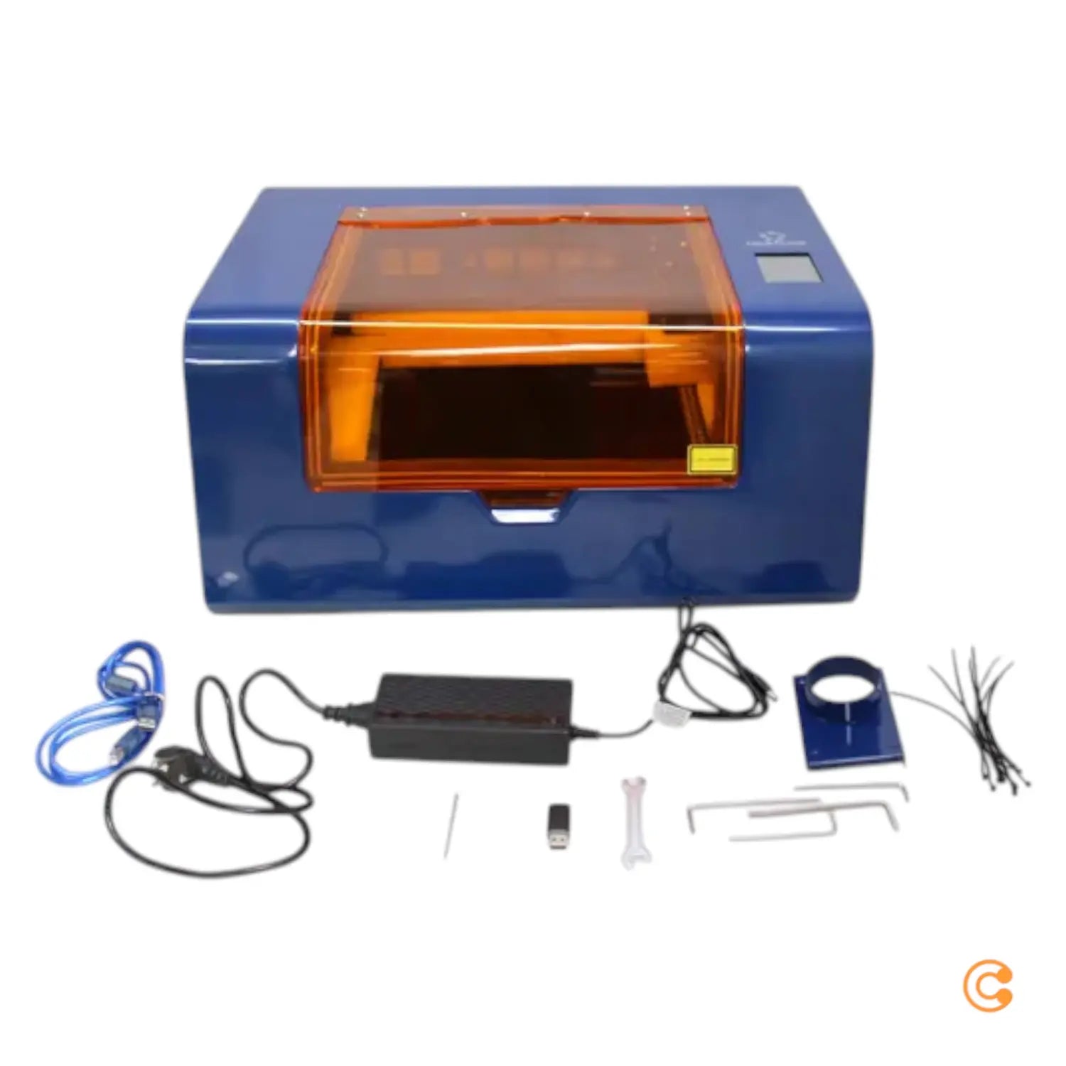 B-Ware Renkforce Laserschneider Lasergravierer Schneidegerät Blau Touchscreen Steuer170 - 4064161218755
