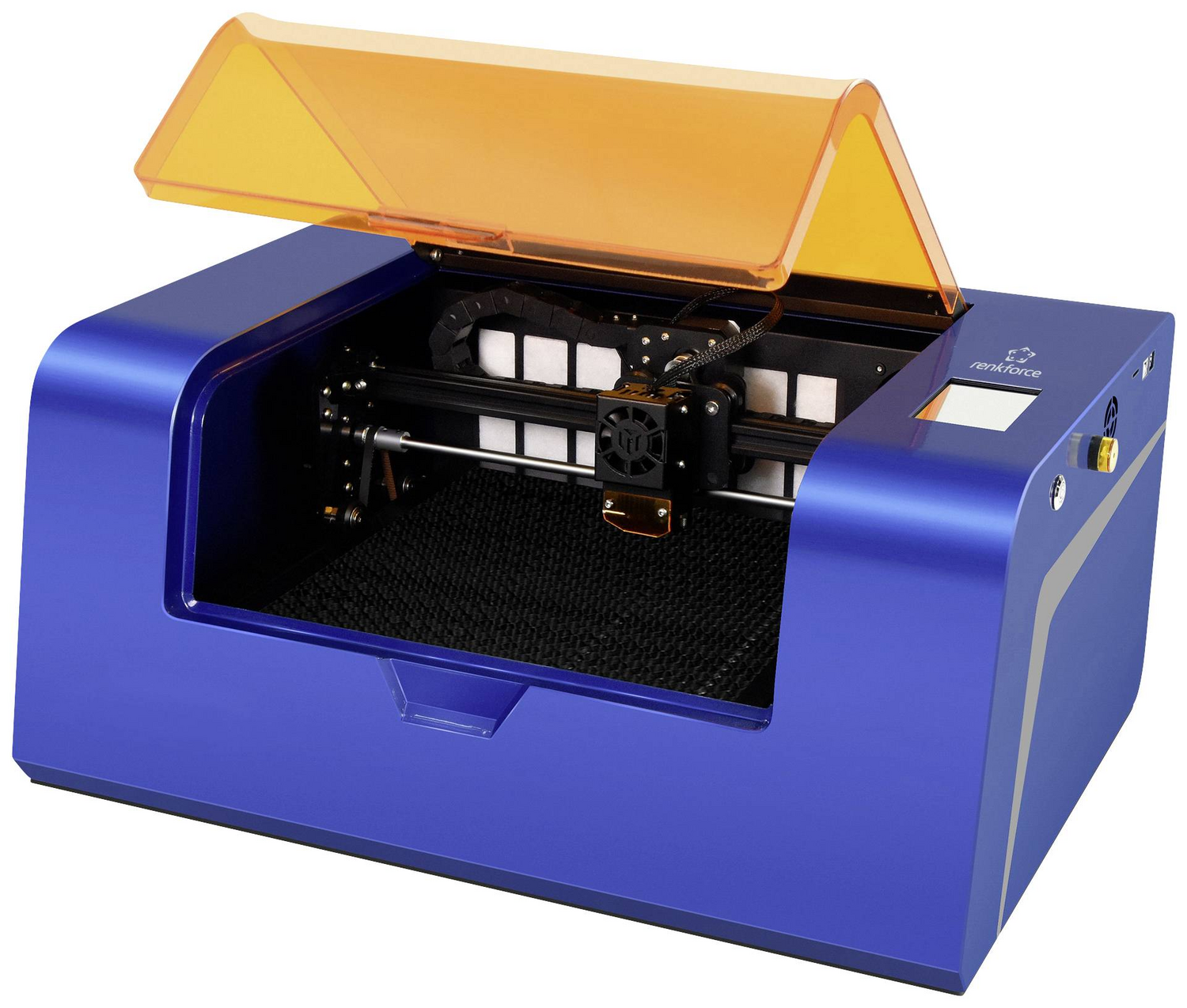 B-Ware Renkforce Laserschneider Lasergravierer Schneidegerät Blau Touchscreen Steuerung - 4064161218755