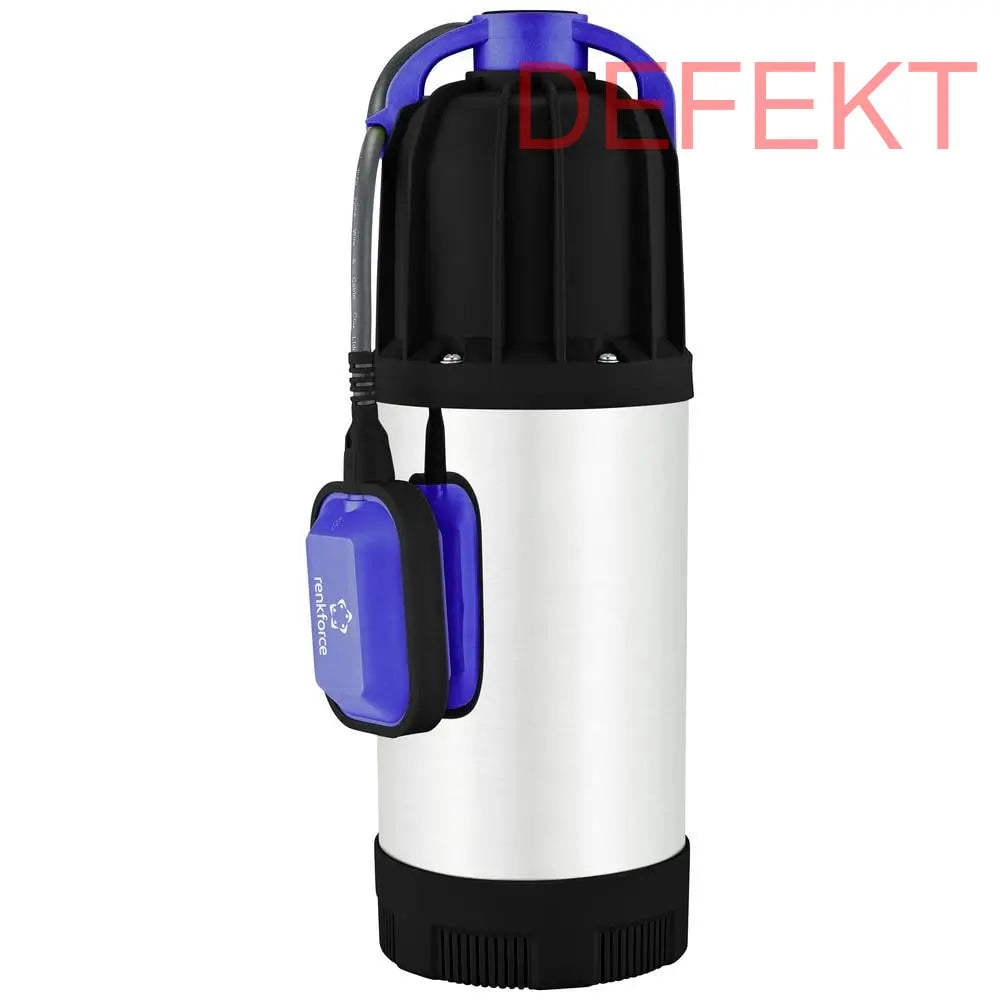 D-Ware Renkforce Rf 3523714 Tauchdruck Pumpe Wasserpumpe 6500 L/H 40 M Defektware - 4053199571024