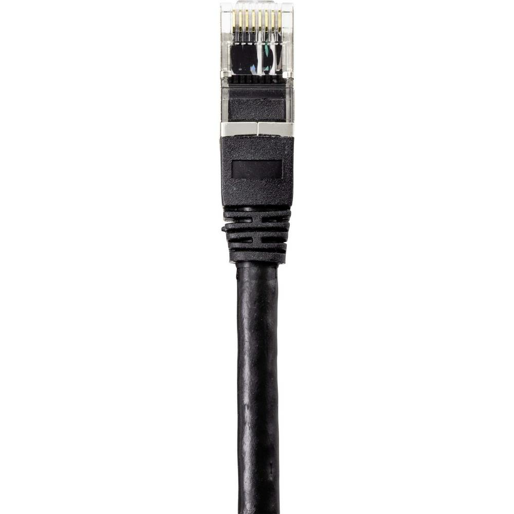B-Ware Renkforce Rf 4538206 Rj45 Netzwerkkabel Patchkabel Cat 6a S/Ftp 75m Schwarz - 4064161081410