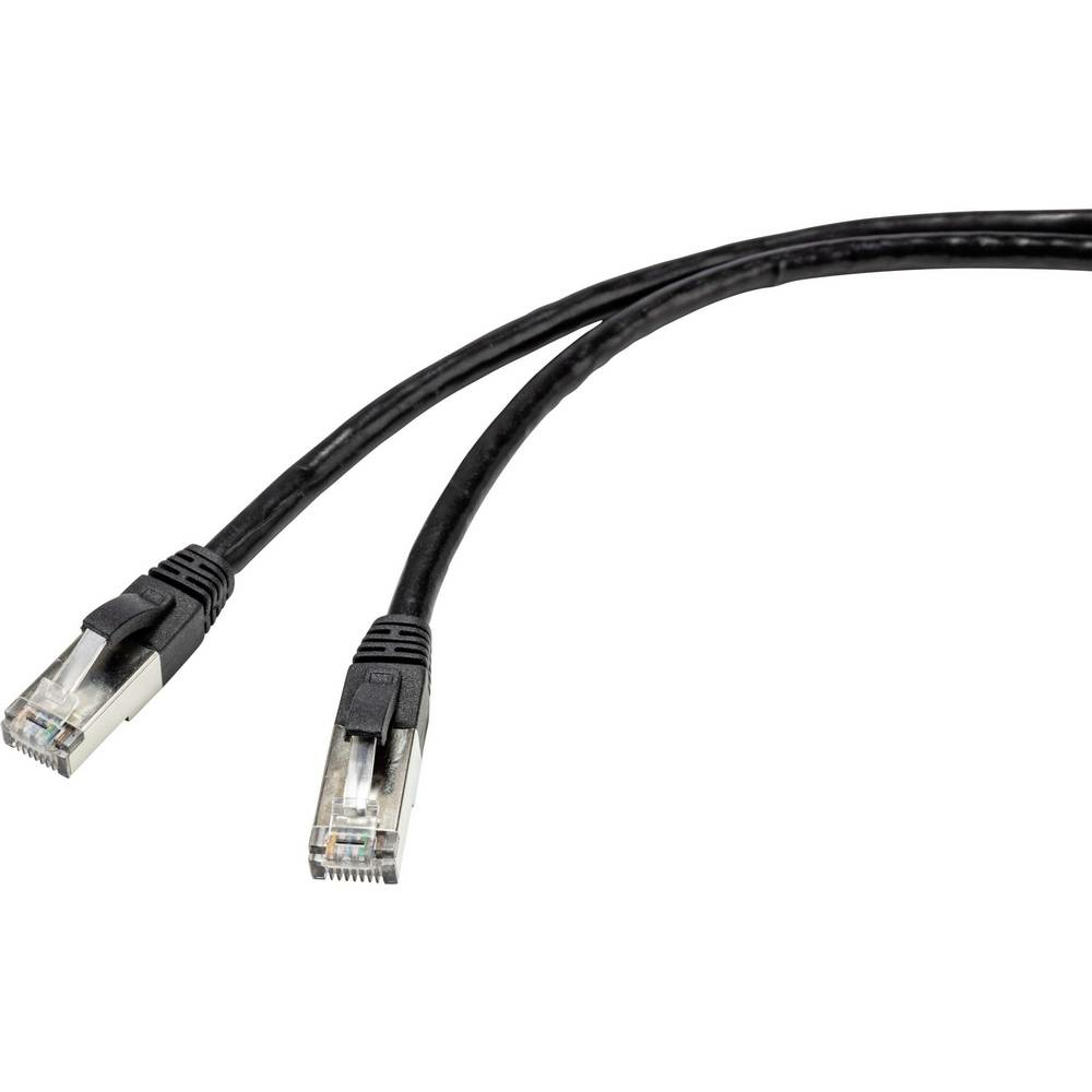 B-Ware Renkforce Rf 4538206 Rj45 Netzwerkkabel Patchkabel Cat 6a S/Ftp 75m Schwarz - 4064161081410