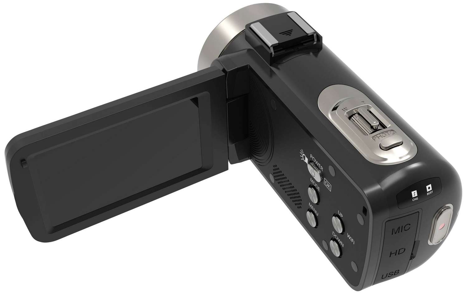 B-Ware Renkforce Rf 5798910 4 K Camcorder 7.6 Cm 3 Zoll 13 Megapixel Schwarz Kamera350