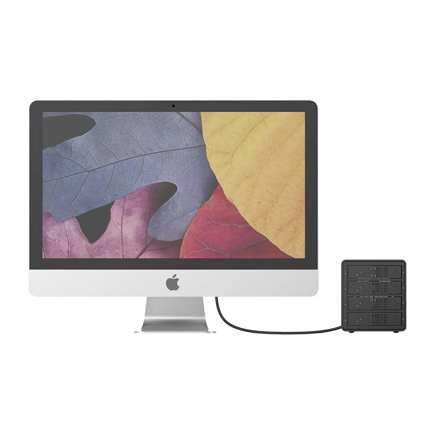 B-Ware Renkforce Festplattengehäuse Laufwerksbox Hdd Usb 3.0 4 Bay Aluminium 3.5 Zoll  - 4064161342863