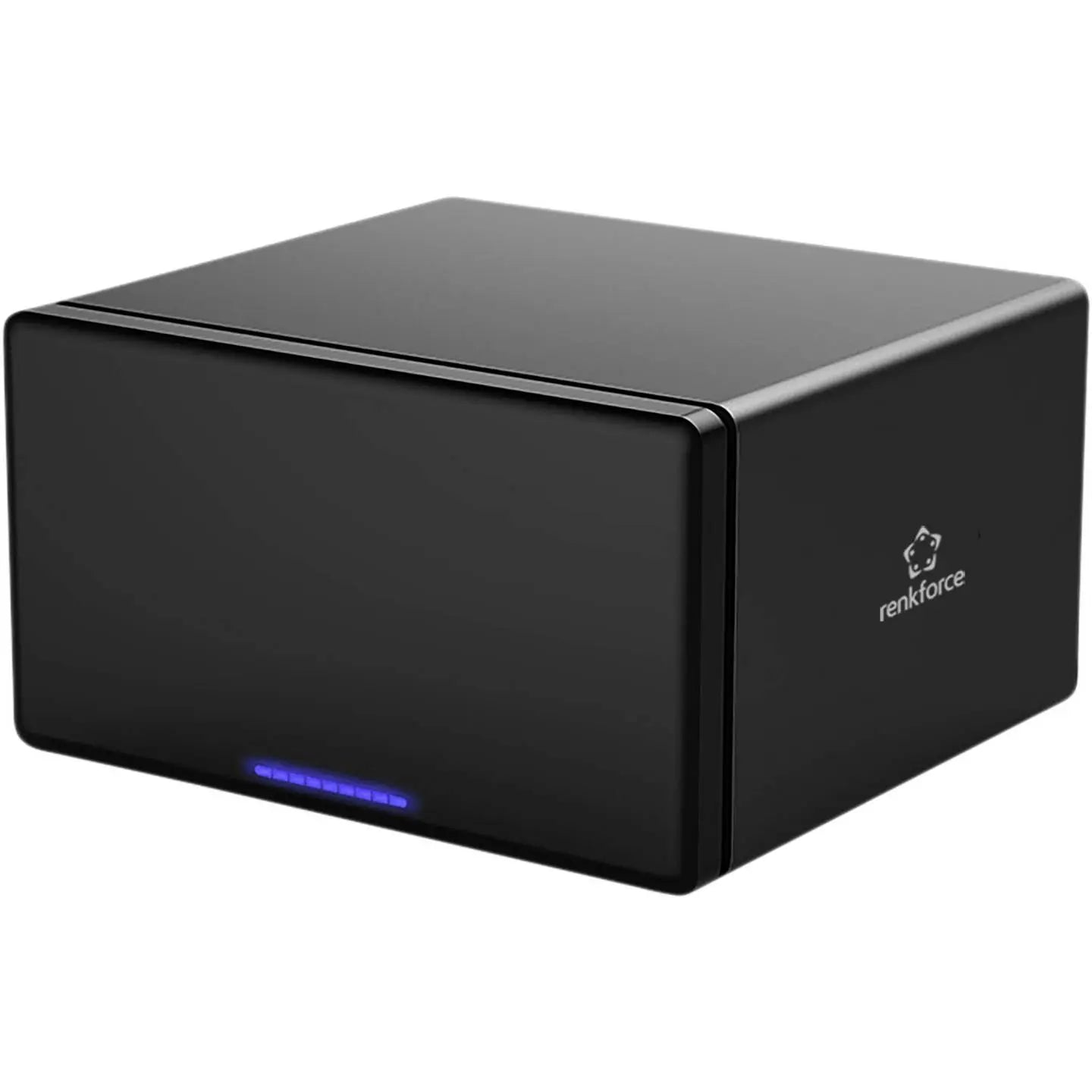 B-Ware Renkforce Festplattengehäuse Laufwerkgehäuse Hdd 8 Bay Usb 3.5 Zoll Aluminium - 4064161341880
