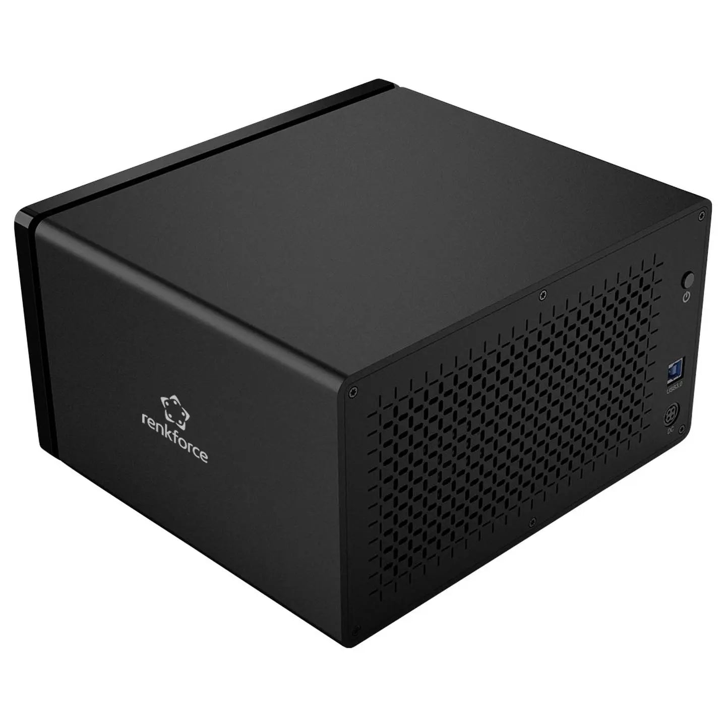 B-Ware Renkforce Festplattengehäuse Laufwerkgehäuse Hdd 8 Bay Usb 3.5 Zoll Aluminium - 4064161341880