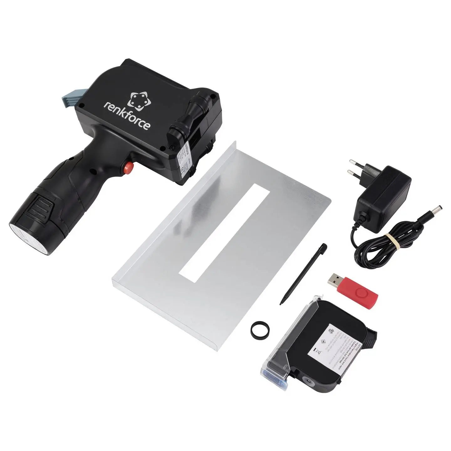B-Ware Handheld Drucker Mobildrucker Renkforce Tintenstrahldrucker Schwarz Touchscreen  - 4064161481883