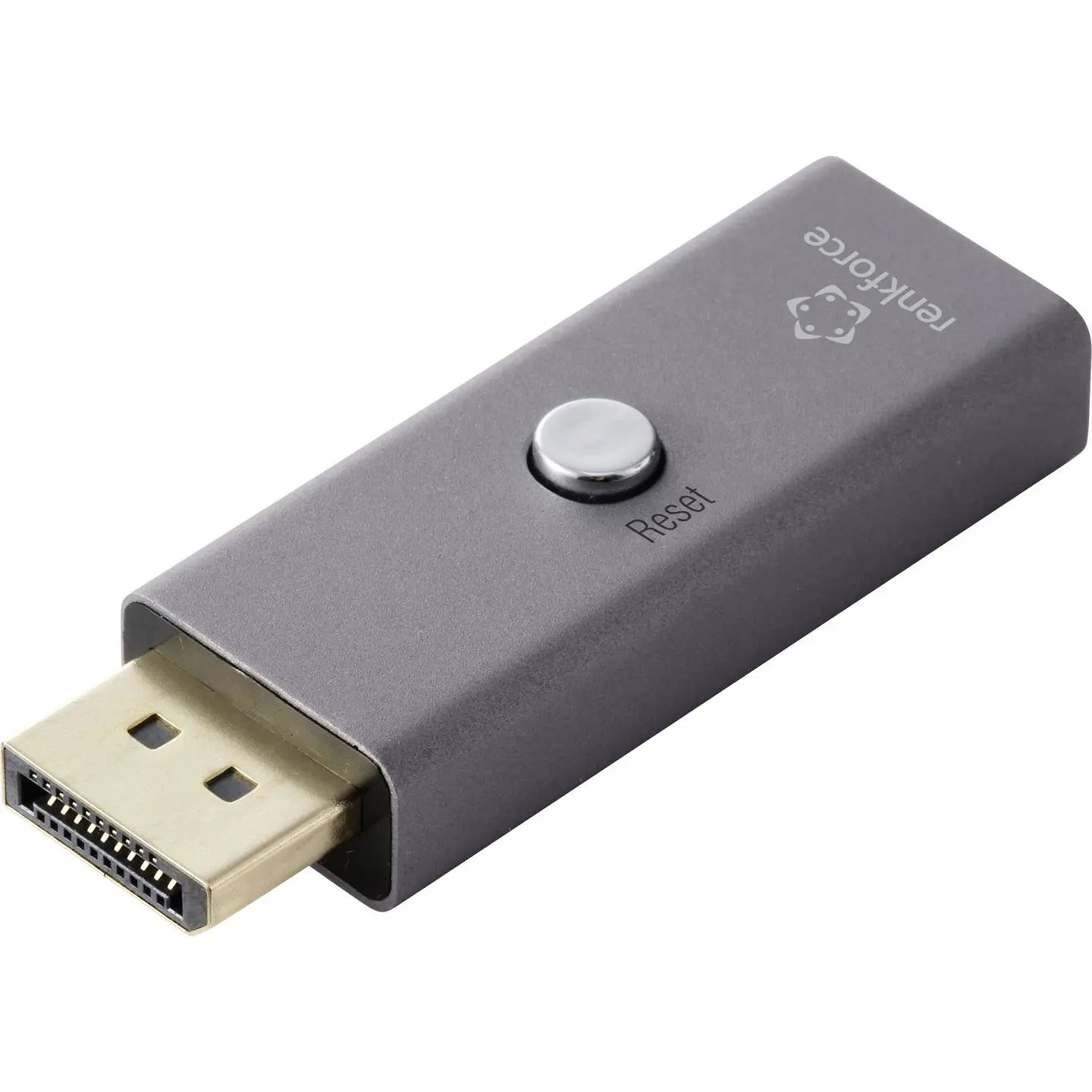 B-Ware Renkforce Edid Emulator Display Port Adapter Monitor Tv Headless Aluminium 8 K Uhd - 4064161488301