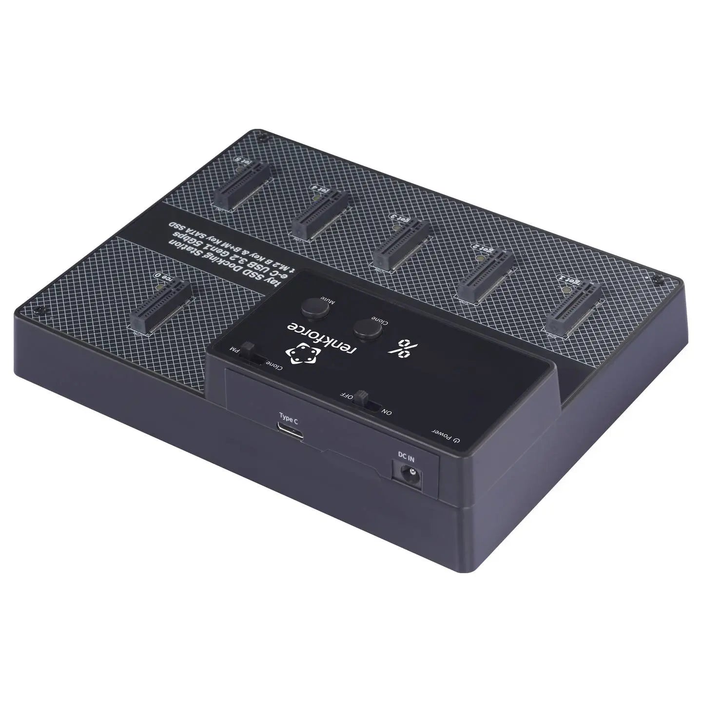 B-Ware Renkforce Festplatten Kopierstation Dockingstation Klonstation 1 Auf 5 Sata Ssd - 4064161395029
