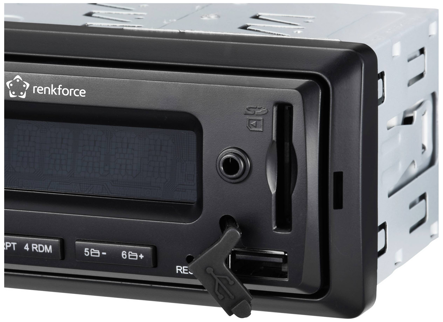 B-Ware Renkforce Rf Arar 400 Dab Antenne Dab+ Tuner Freisprecheinrichtung Autoradio - 4064161315379