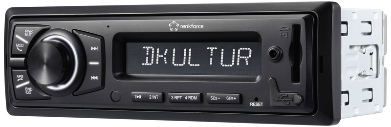 Renkforce Rf Arar 400 Dab Antenne Dab+ Tuner Freisprecheinrichtung Autoradio B-Ware