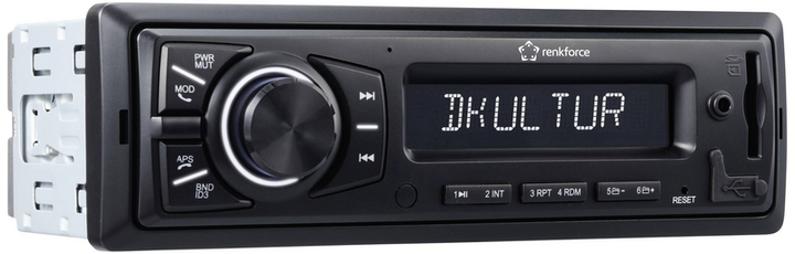 Renkforce Rf Arar 400 Dab Antenne Dab+ Tuner Freisprecheinrichtung Autoradio B-Ware