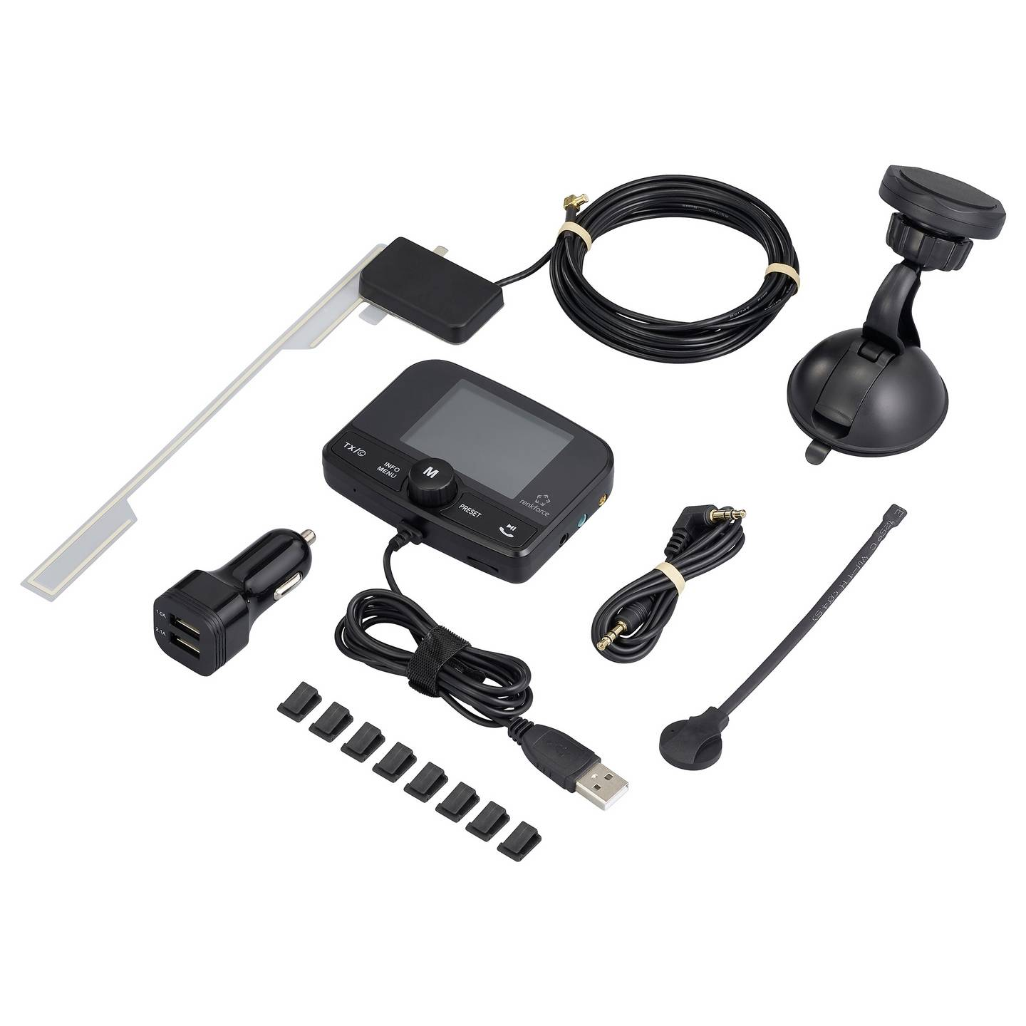 B-Ware Renkforce Rfcrdab100 Dab Empfänger Radio Saugnapfhalterung Bluetooth Musikstr616 - 4064161398532