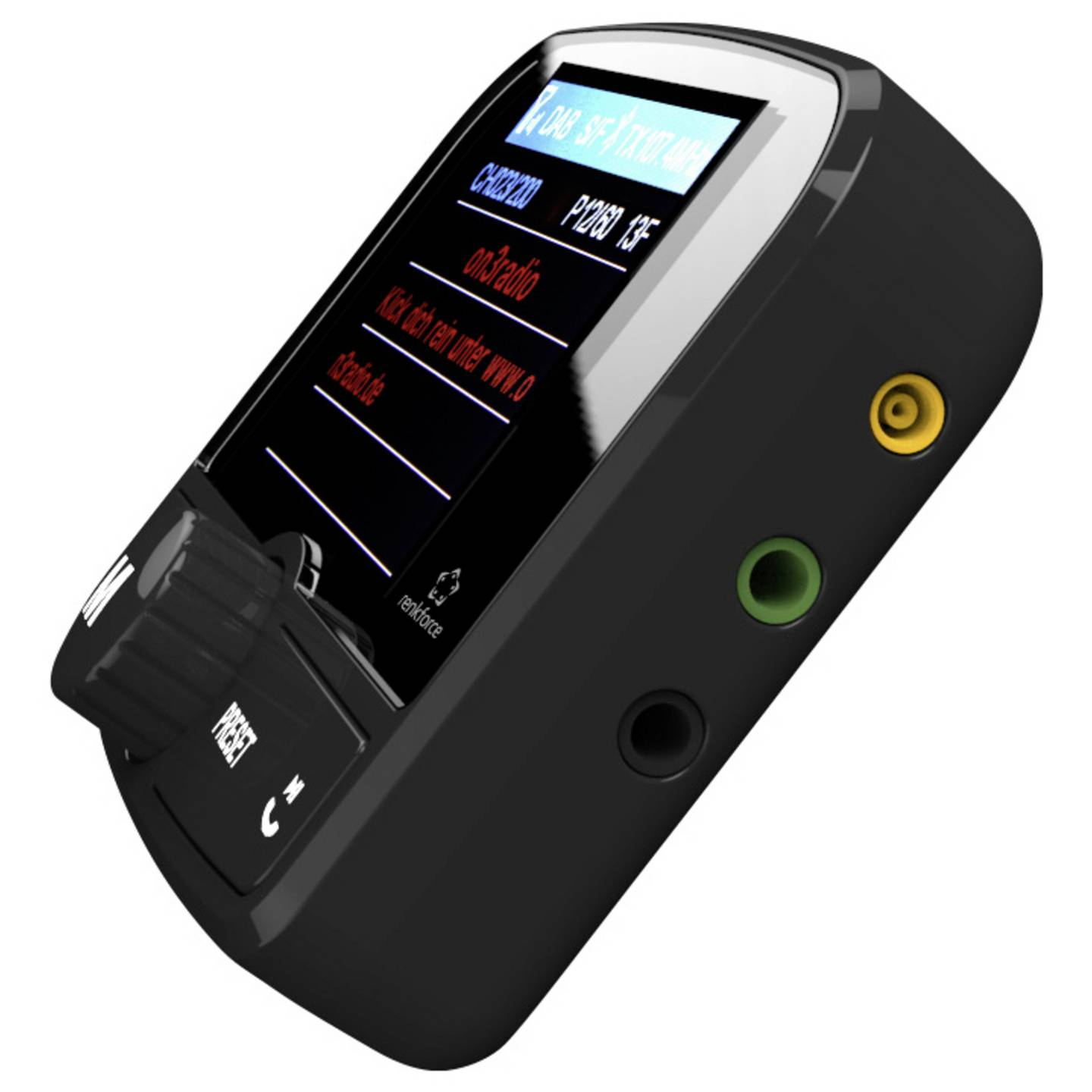 B-Ware Renkforce Rfcrdab100 Dab Empfänger Radio Saugnapfhalterung Bluetooth Musikstream - 4064161398532