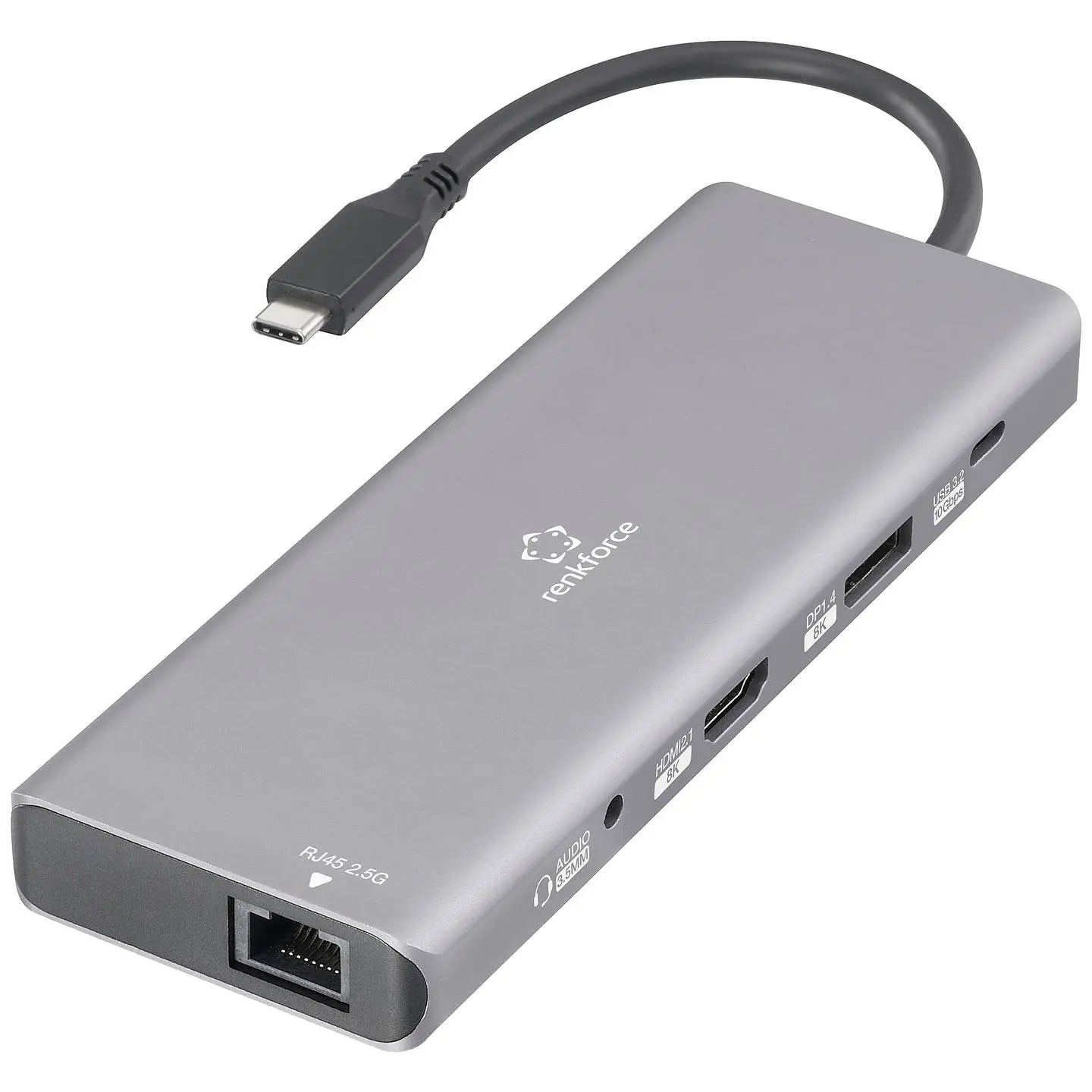 B-Ware Renkforce Usb C Dockingstation Hub Rf Dks 905 10 In 1 8 K Pd 3.1 Laptop108 - 4064161323398