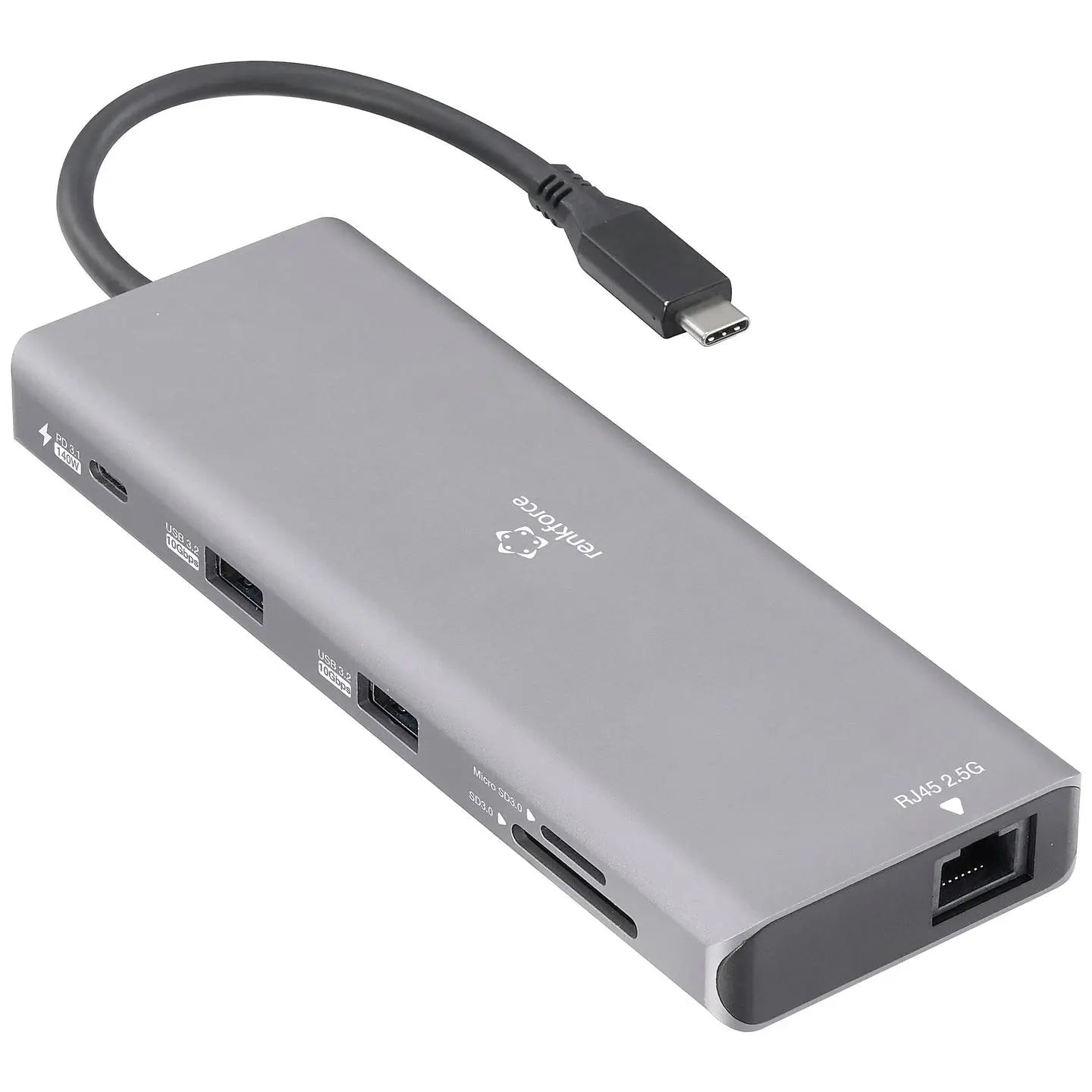 B-Ware Renkforce Usb C Dockingstation Hub Rf Dks 905 10 In 1 8 K Pd 3.1 Laptop26 - 4064161323398