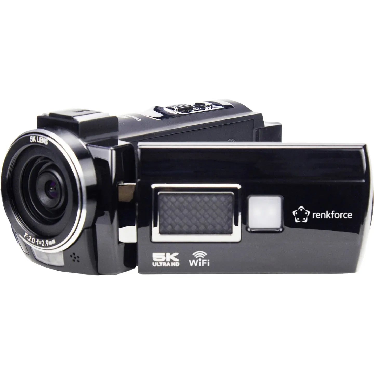 B-Ware Renkforce Rf Dv 200 Camcorder Videokamera 5 K 7.6 Cm 8 Megapixel Schwarz - 4064161335827