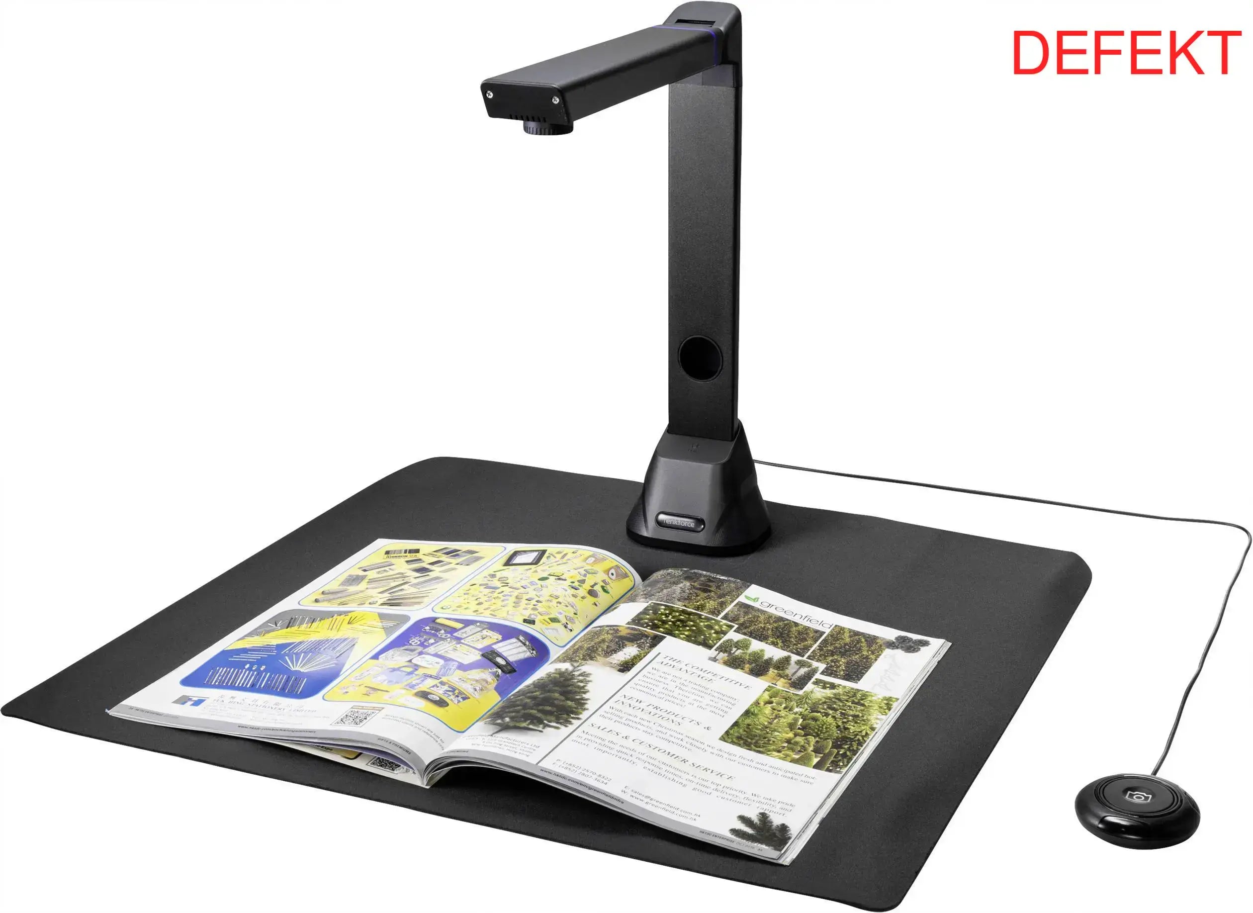 Renkforce Rf Et17 Plus Kamera Dokumentenscanner Dokument Scanner Defektware D-Ware - 4064161148960