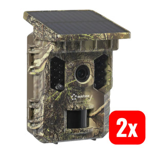 B-Ware Renkforce Wildkamera Fotofalle Wlan 32 Mp Solarmodul Standard Grün 2 Stück