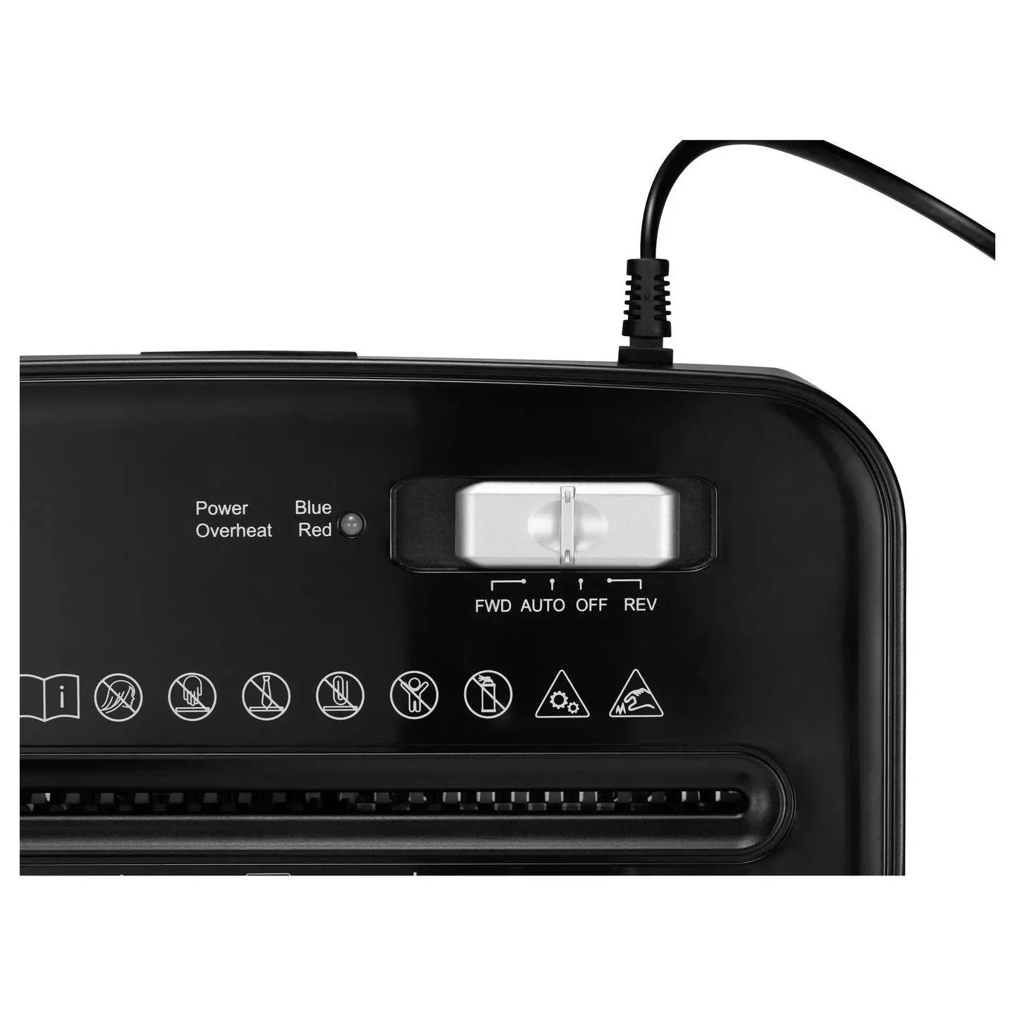 B-Ware Aktenvernichter Schredder Renkforce Dokumentenvernichter Rücklauffunktion  - 4064161390895