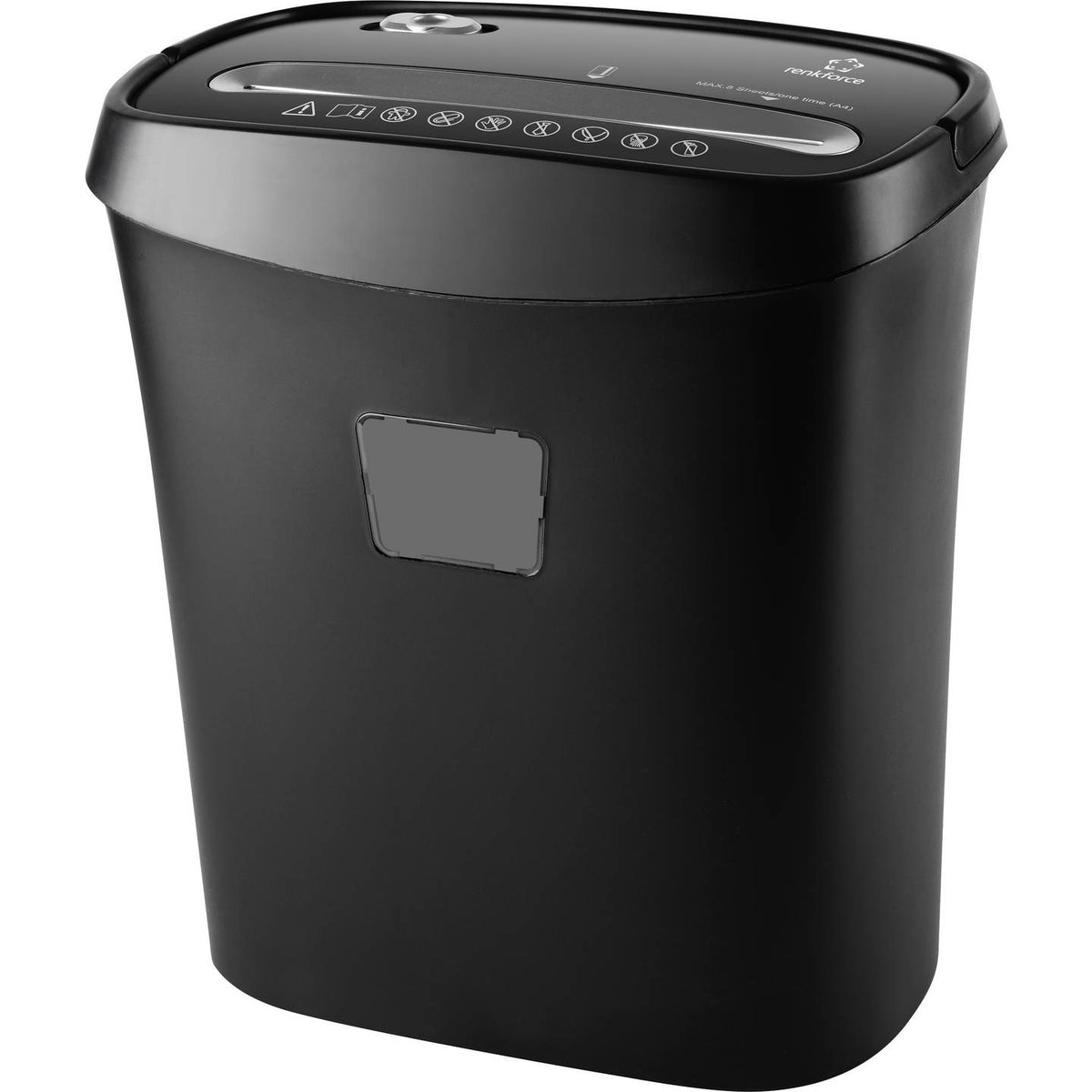 Renkforce Aktenvernichter Schredder Schwarz Kreditkartenvernichter RF-PPS-15L - 4064161390901