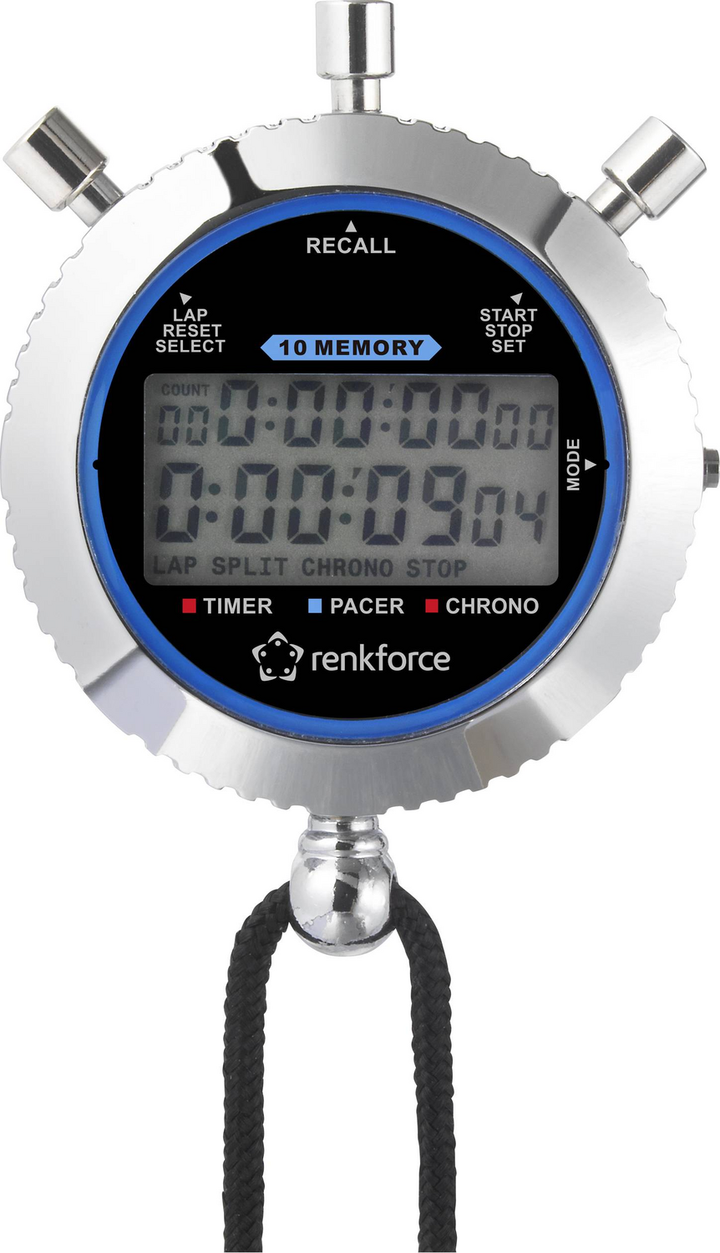 Renkforce Rf Sw 200 Stoppuhr Digital Sportuhr Laufuhr Fitness Timer 2 Stück B-Ware