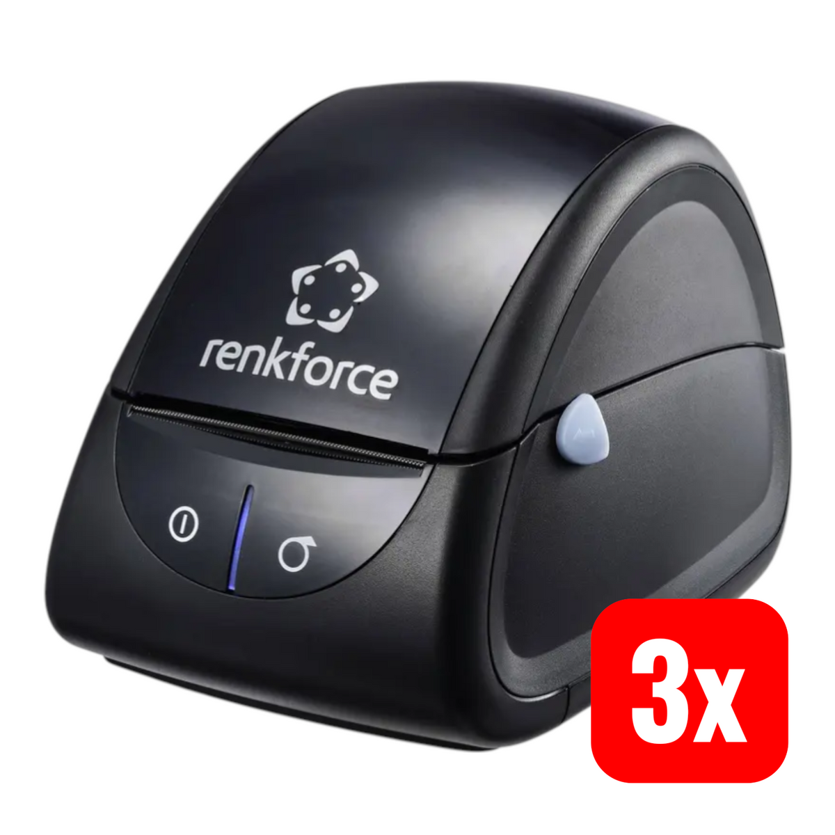 RENKFORCE RF-TLP-02 Thermodirektdrucker Etikettendrucker Thermodrucker 3 STÜCK - 4064161240565
