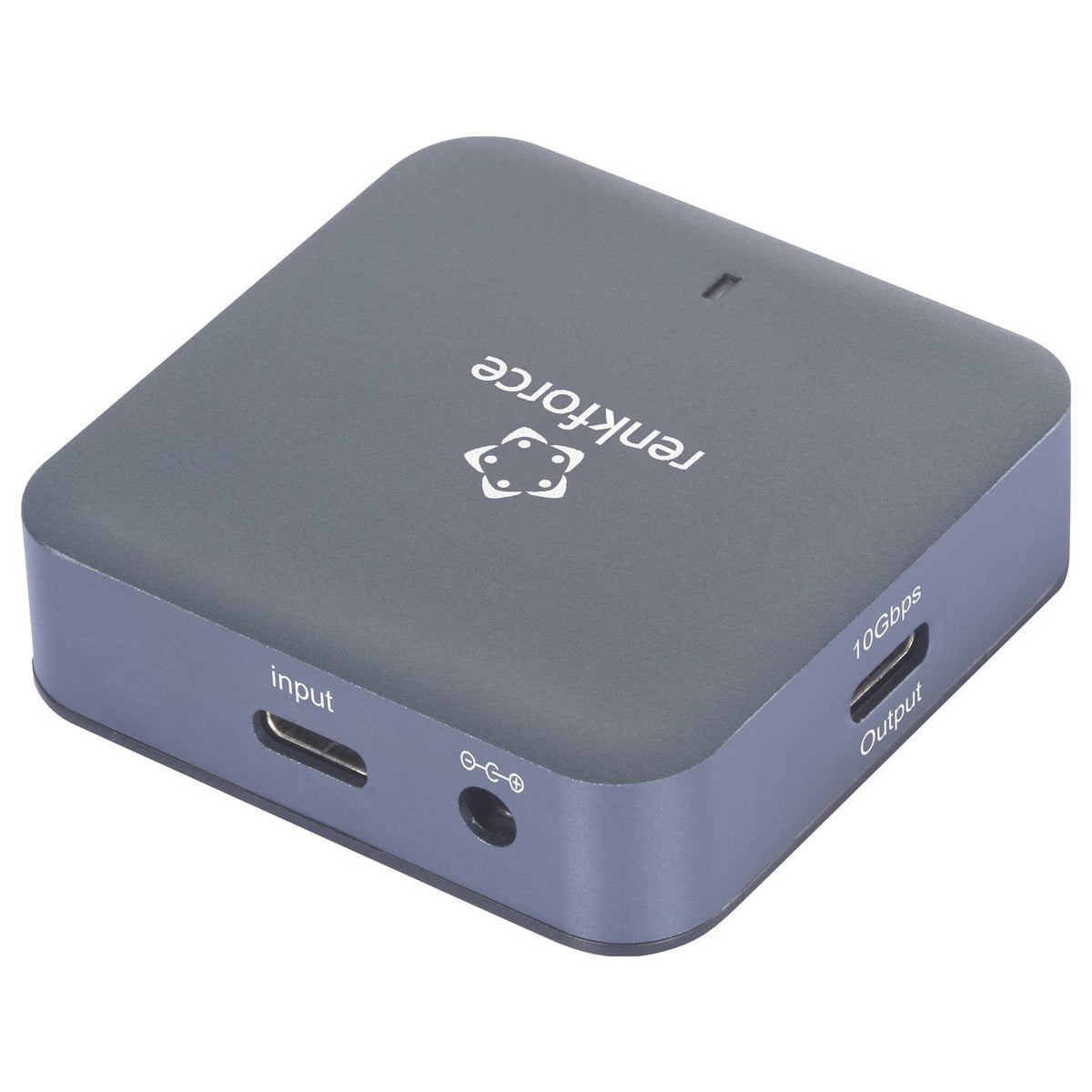 RENKFORCE RF-USBH-500 USB 3.2 Hub Verteiler Adapter Mehrfachanschluss Schwarz - 4064161331546