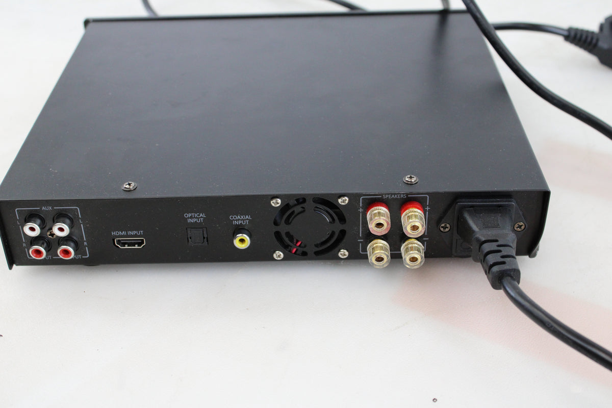 Renkforce Stereo-Verstärker RF-WAM-500 2x100W Bluetooth Aluminium 275x250mm - 4064161201603