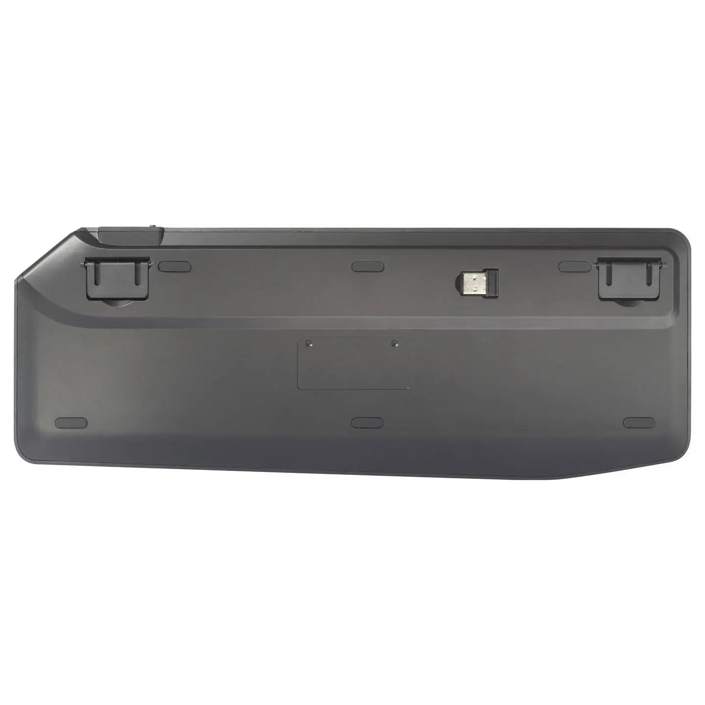 B-Ware Renkforce Tastatur Keyboard Bluetooth Funk Qwertz Schwarz Integriertes Touchpad