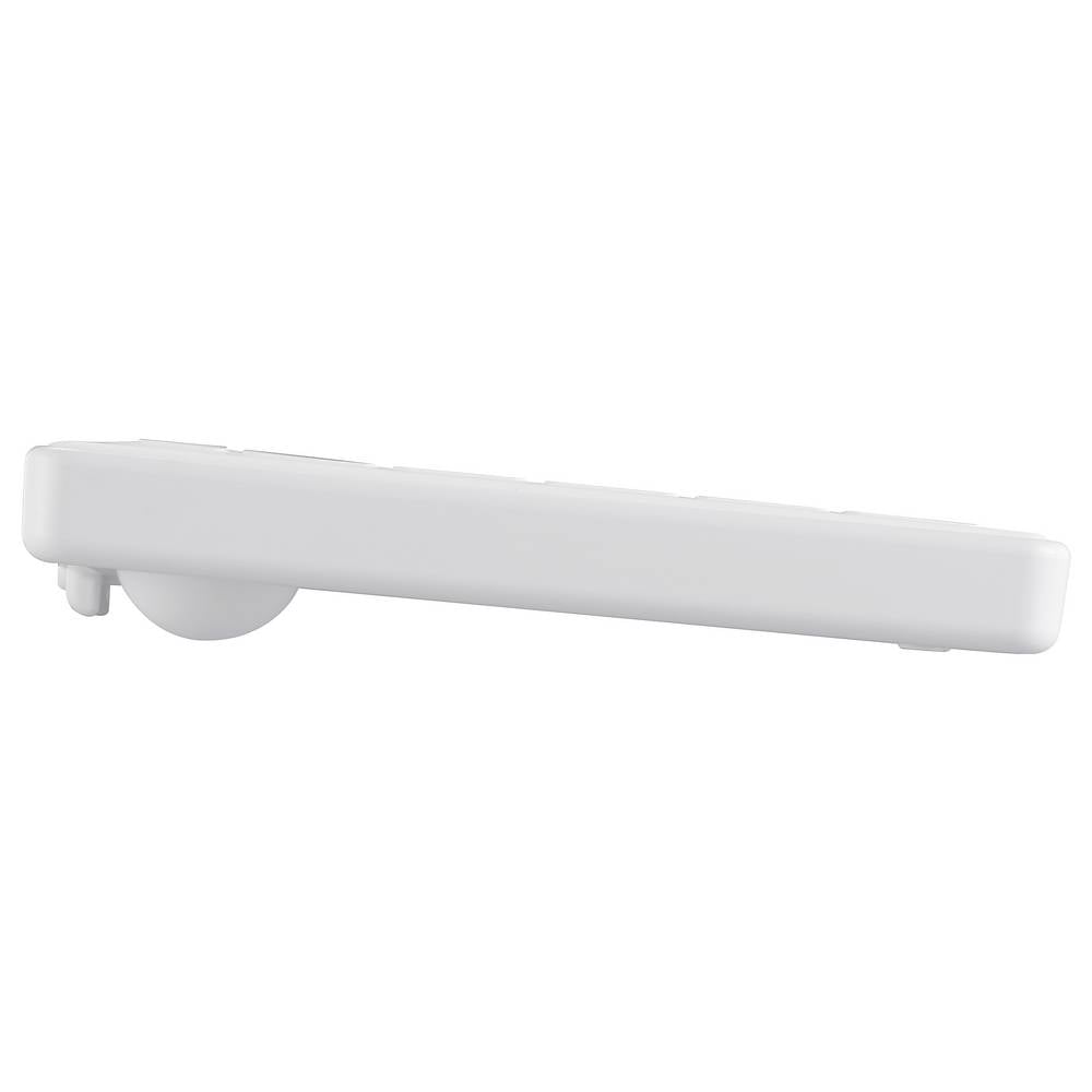 Renkforce Tastatur Keyboard USB Hygiene QWERTZ Weiß Silikonmembran Kabel - 4064161338002