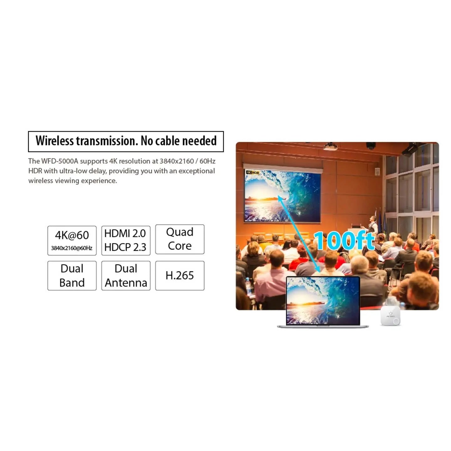 B-Ware Renkforce Streaming Box Empfänger Wi Fi Kabellos Weiß I Os Android Mac Windows 981 - 4064161333564