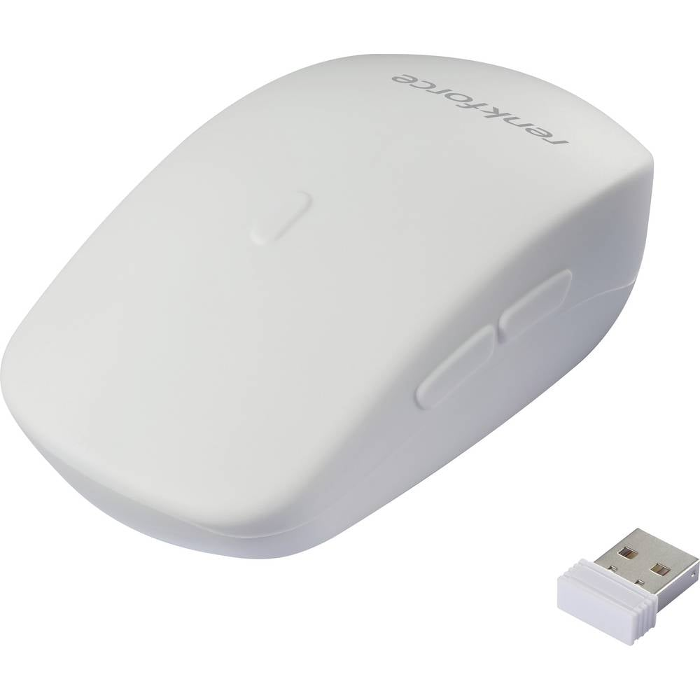 B-Ware Renkforce Rf Wrm 300 Hygiene Maus Kabellos Optisch Weiß 5 Tasten Pc Zubehör