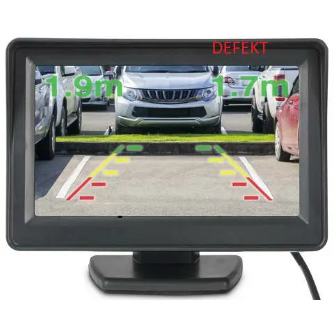 D-Ware Renkforce Sb505 Funk Rückfahrvideosystem Einparkhilfe Abstandshilfe Defektware - 4064161076584