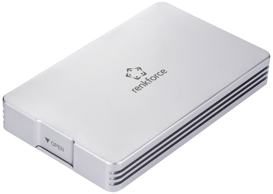 Renkforce Rf 5587612 Ssd Gehäuse Festplattengehäuse M2 Usb C 40 G Bit/S Nv Me 2280 B-Ware - 4064161246833
