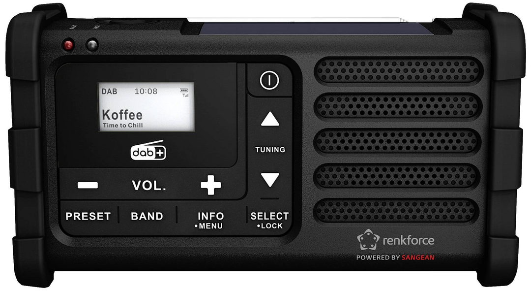 Renkforce Rf Dab Mmr88 Outdoorradio Ukw Notfallradio Usb Handkurbel Solarpanel B-Ware - 4064161232959