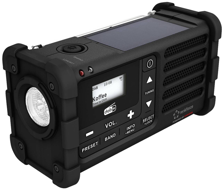 Renkforce Rf Dab Mmr88 Outdoorradio Ukw Notfallradio Usb Handkurbel Solarpanel B-Ware - 4064161232959