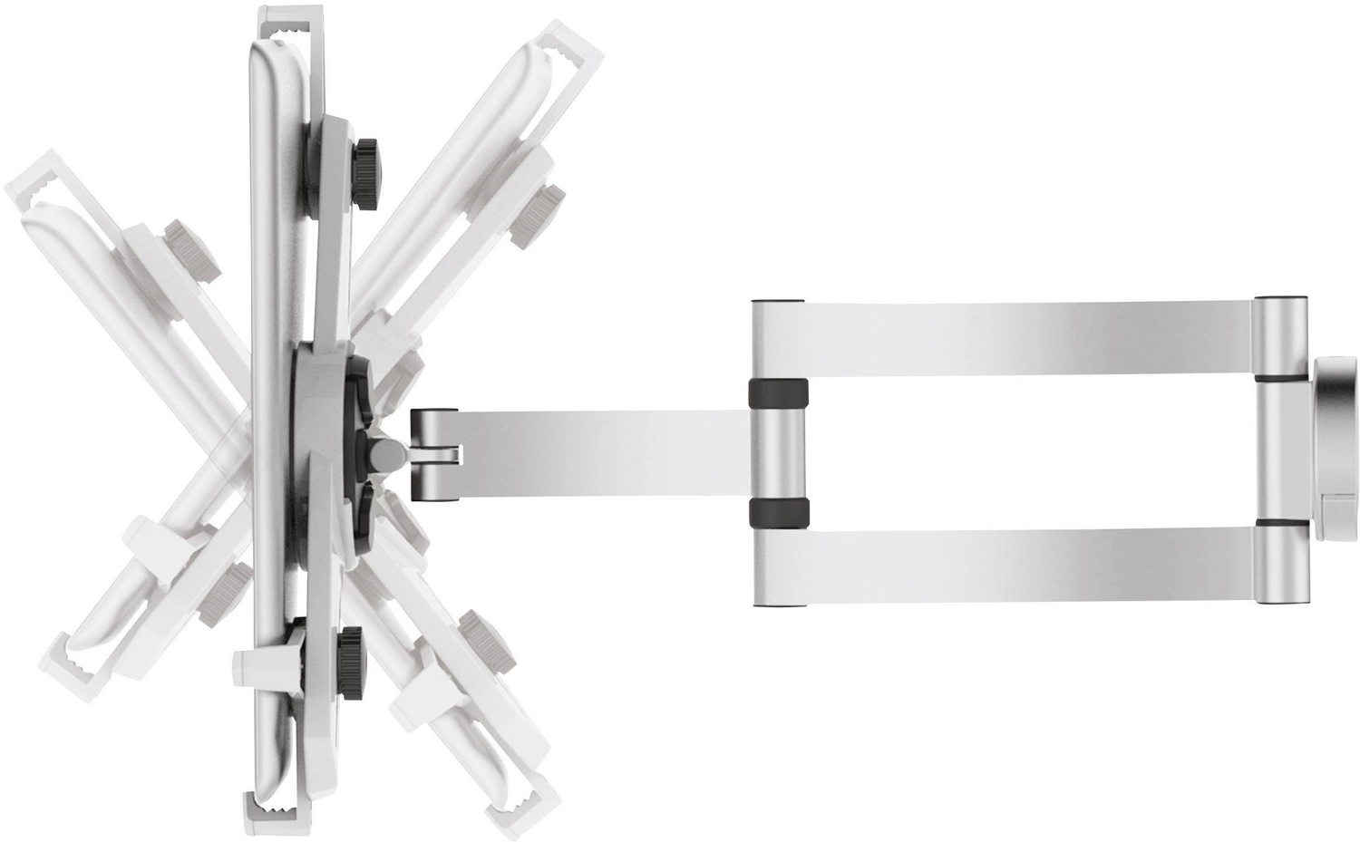 B-Ware Renkforce 29215c27 Tablet Halterung Universal 17,8 Cm   25,7 Cm Schwarz Silber - 4016138979619